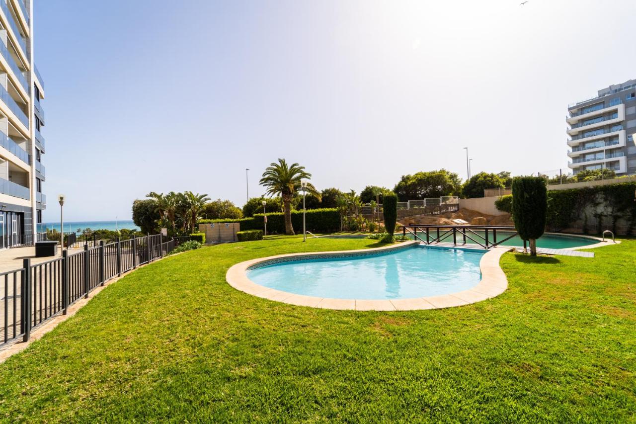 Primera Linea De Mar Con Piscina, Gimnasio Y Parking 2 Hab Y 2 Banos Villajoyosa Luaran gambar
