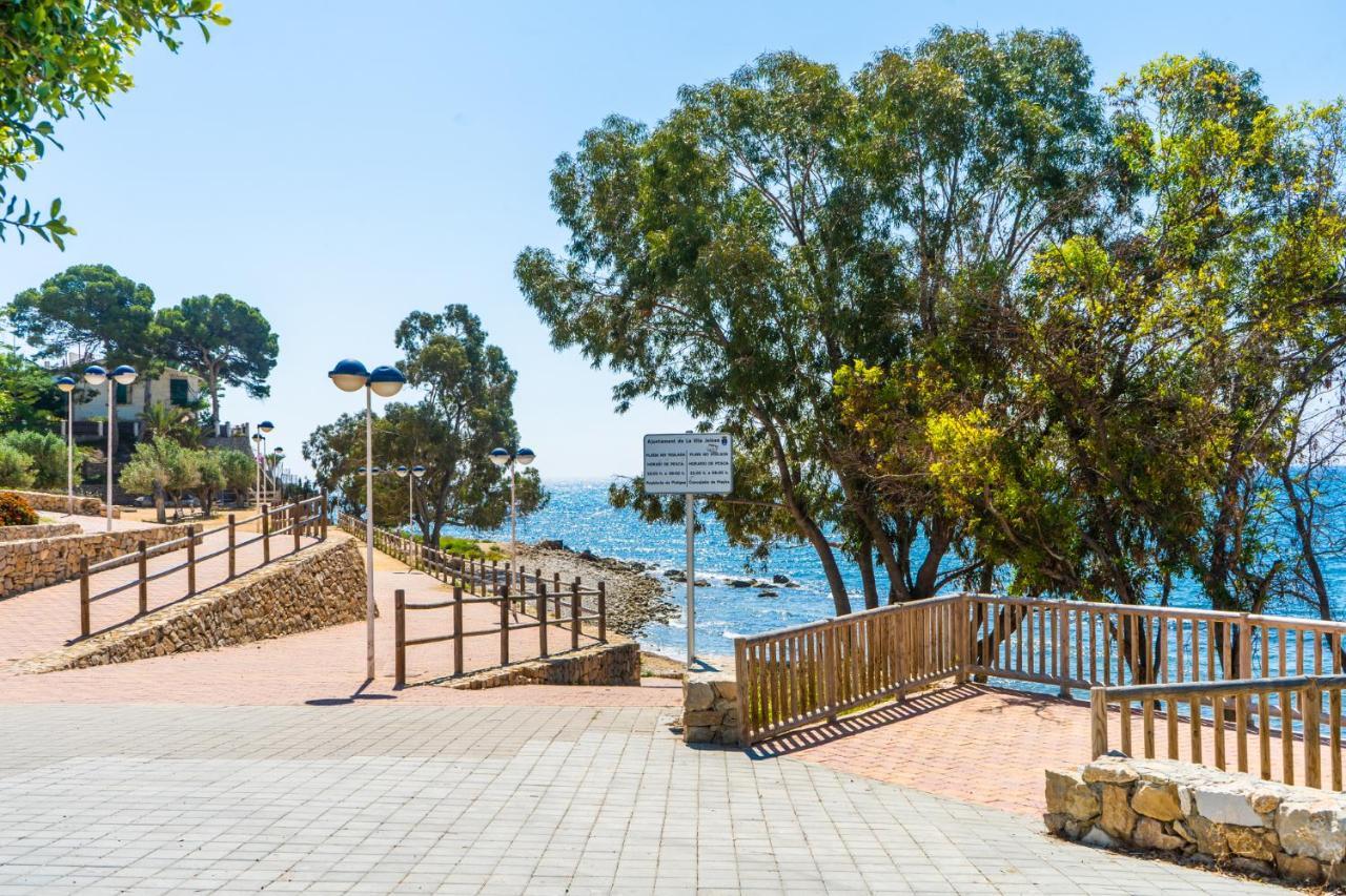 Primera Linea De Mar Con Piscina, Gimnasio Y Parking 2 Hab Y 2 Banos Villajoyosa Luaran gambar