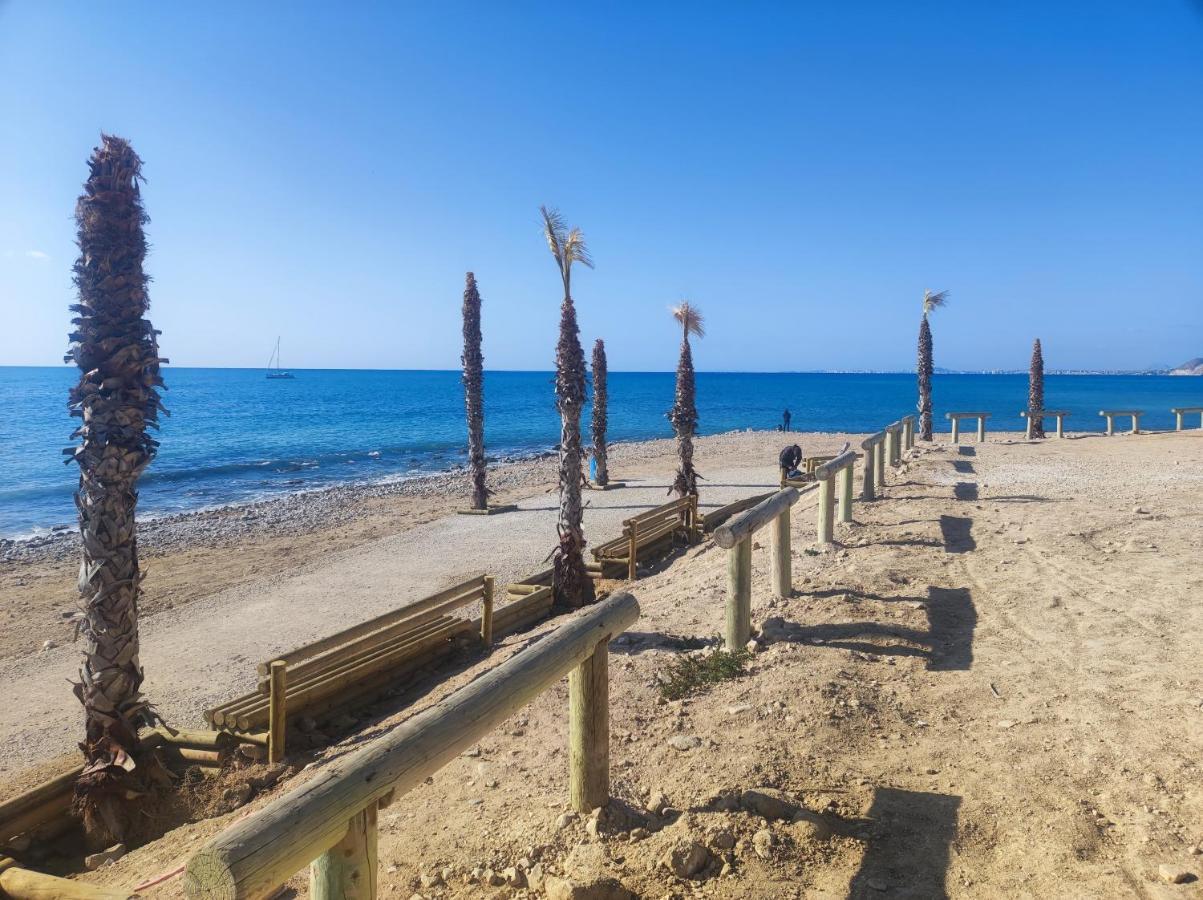 Primera Linea De Mar Con Piscina, Gimnasio Y Parking 2 Hab Y 2 Banos Villajoyosa Luaran gambar